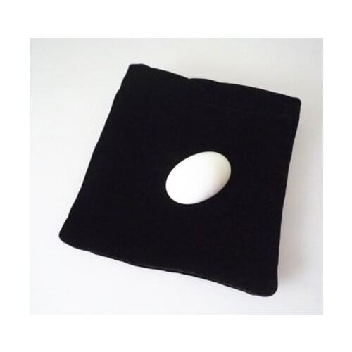 Malini Egg Bag+Wooden Egg ,magic tricks,Illusions,Stage Magic props,comedy,Magic toys