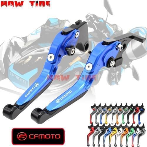 Motorcycle Folding Extendable CNC Moto Adjustable Clutch Brake Levers For CFMOTO 400NK 400 NK 650NK 650 NK