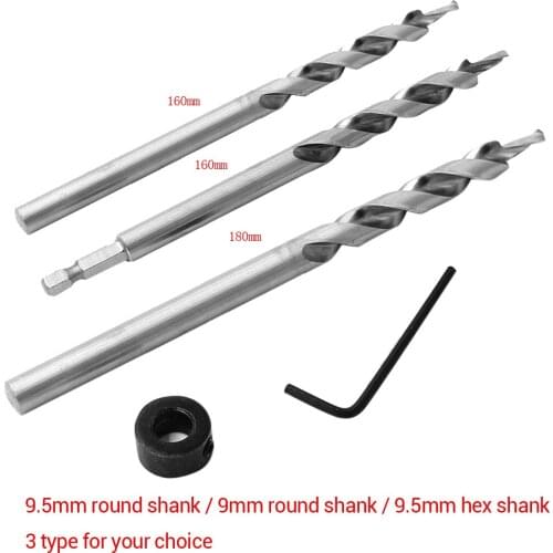 Hex Twist Step Drills Bits Set HSS Twist Step Cone Drill Bit Oblique Hole Saw Locator Tool For pocket hole guides Hand Tools