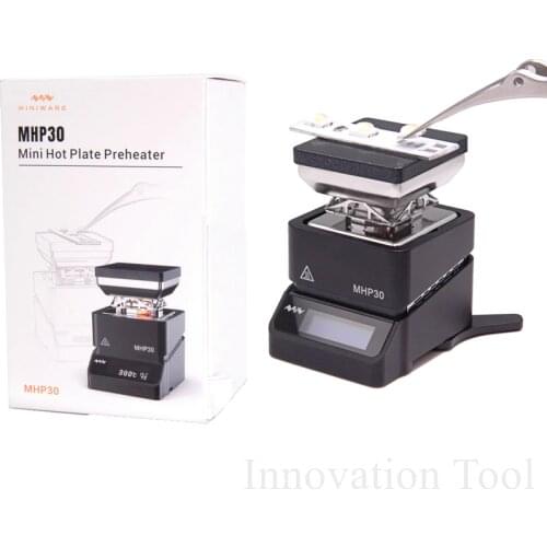 MHP30 Mini Hot Plate SMD PCB Preheater Preheating Rework Station Heater Desoldering Heating Plate LED Strip Remover Repair Tool