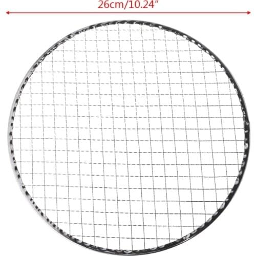 Disposable BBQ Barbecue Grill Basket Mesh Wire Net Meat Fish Vegetable Tool Hot