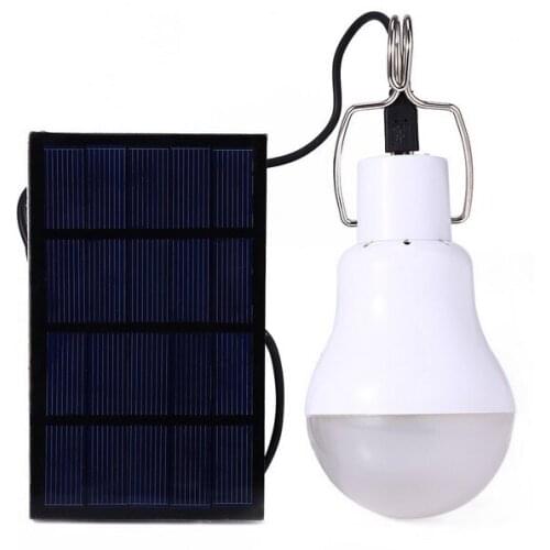 3W Portable LED Solar Lamp Charged Solar Energy Light Panel Powered Emergency Bulb For Outdoor Garden Camping Tent Fishing
