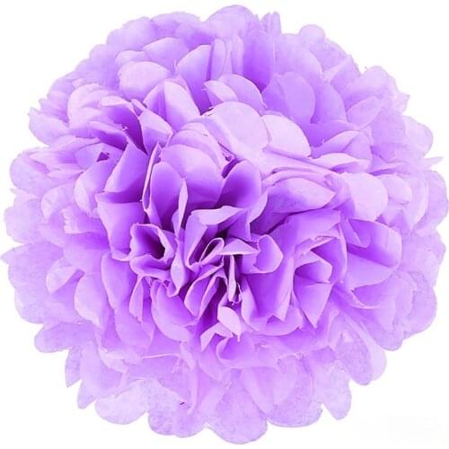 Paper Flowe Ball Pompoms For Home Garden Birthday Party Wedding Car Christmas Holidays Anniversary Decoration DIY Craft Supplies