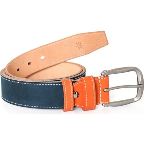New Fashion Men Belts Genuine Leather Luxury Handmade Top End Vintage Male Belt Casual Pin Buckle 100% Cowskin