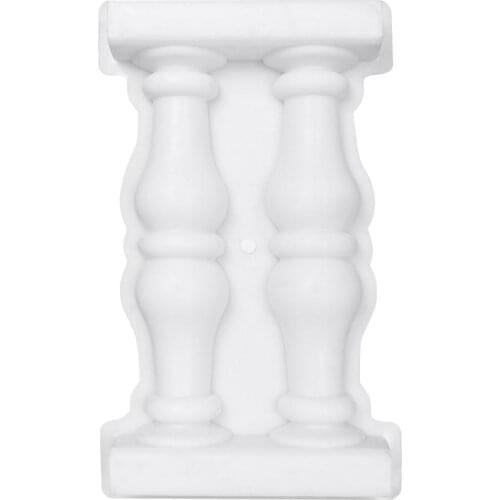 Roman Vase Column Fence Plastic Mould Double Vase Art Fence Mould Path Mold for Concrete DIY Craft Home Garden Ornament Decor