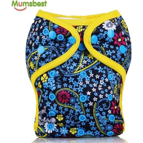 [Mumsbest]1pc Reusable Ecological Cloth Diaper Pul Fabric Waterproof Fabric Diapers For Babies Waterproof Panties 0-2year 3-15kg