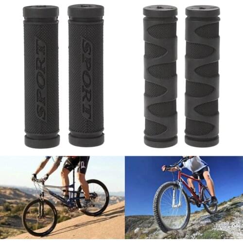 Bicycle Grips 22mm Handlebar Soft Rubber 3D Cycling MTB Mountain Road Bike Parts Anti-skid Bicycles Bar Grips Fixed Gear