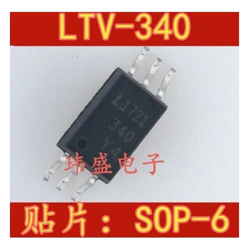 10pcs LTV340 LTV-340 SOP-6