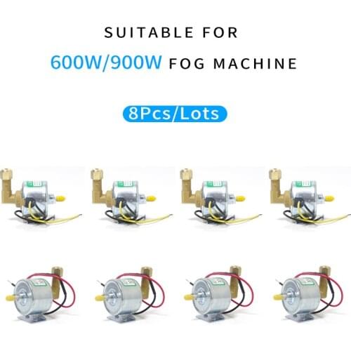 8pcs/lots 400w 600w 900w fog machine accessories sucker rod pumping plastic joint electromagnetic pump smoke machine