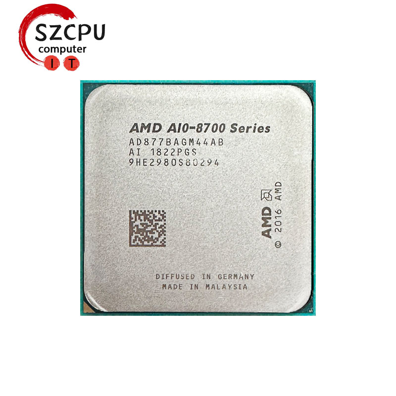 AMD A10-Series PRO A10-8770 A10 8770 3.5 GHz Quad-Core CPU Processor AD877BAGM44AB Socket AM4