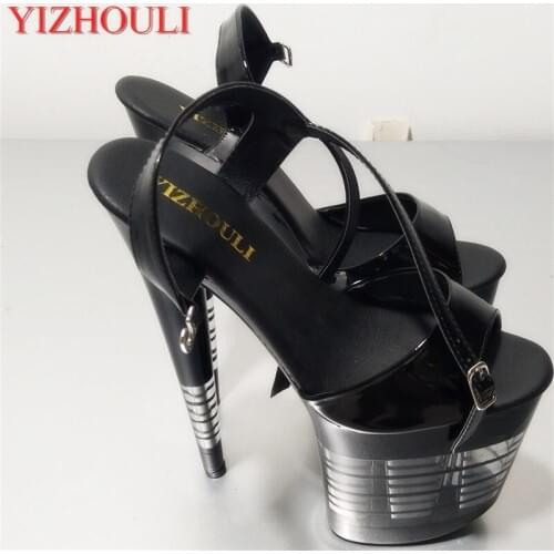 20cm Home leisure high heels with beautiful appeal, host the new special offer sandals Dance Shoes