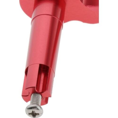 Motorcycle Thumb Throttle, Aluminum Thumb Throttle Lever Fit For Polaris Sportsman 450/550/850/1000 2009-2019, Red