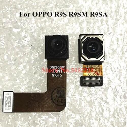 100% Original Rear Back Camera Flex cable For OPPO R9S R9SM R9SA Front Rear built-in Camera connector module Replacement parts