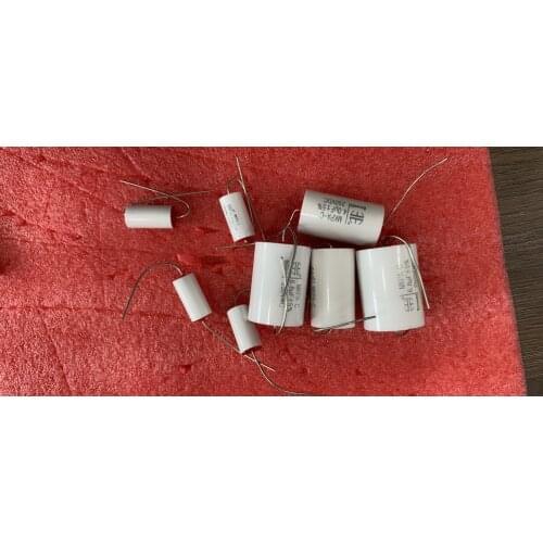 2PCS -1lot 0.22 capacitor speaker car audio frequency electrodeless metal film for wave 0.68 10 5.6 8.2UF 250V 250VDC