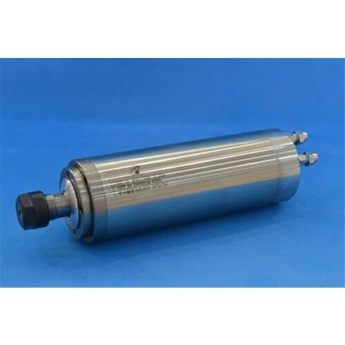 3HP 2.2kw 24000RPM ER20 water cooling Woodworking AC Spindle motor 85mm 4 bearings 220VAC 8A 400hz CNC Router