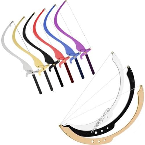 Semi-Permanent Measuring Ruler with Mapping String Marker for Eyebrow Microblading Mapping Tool Bow Line Dyeing Line Sponge