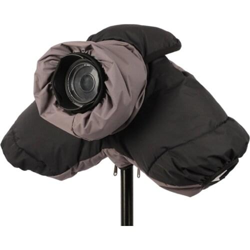 Roadfisher Outdoor Photograph Windproof Thick Warm Snow Winter SLR DSLR Camera Bag Insert Case Cover Sleeve For Canon Nikon Sony