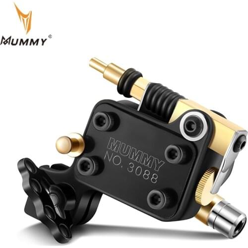 Mummy Tattoo Rotary Machine Japanese Engine Aluminum Alloy Frame RCA Connection with RCA Tattoo Clipcord