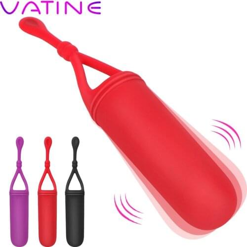 VATINE Bullet Egg Vibrator 10 Speed G-spot Massager Sex Shop Clitoris Stimulation Sex Toys for Women USB Magnetic Charging
