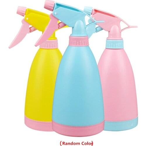 1 pcs Candy Color Watering Can Bottles Hand Pressure Water Sprayer Outdoor Plastic Garden Plant Flower Spray Bottle