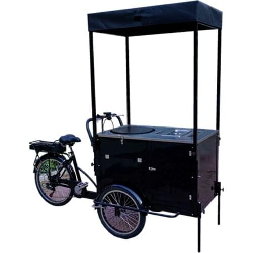 350W Electric Bicycle Motor Street Food Cart Snack Food Bike Pacake Motorcycle Motorized Adult Tricycle Cargo For Sale