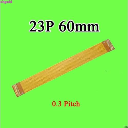 6cm 10cm Type A 0.3 Pitch MiPi 23P FPC Cable Line 60mm 100mm Spacing 0.3mm 23P FFC FPC Line Cable 0.3 Pitch 23 Pin FPC FFC Line