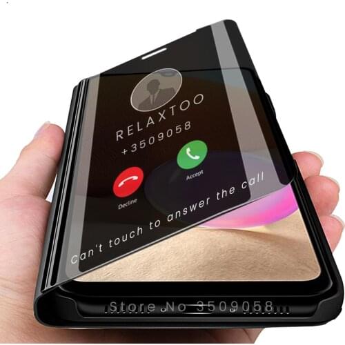 Cover for sansung a 32 case smart mirror magnetic flip on for samsung galaxya32 galaxy a32 4g sm-a325f/dsn 6.4' book stand coque