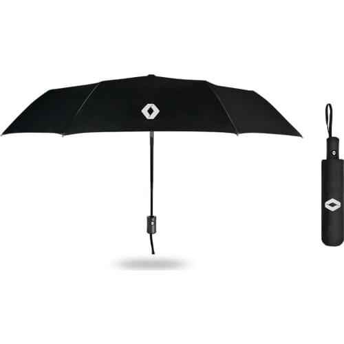 For Renault Megane Scenic Clio Laguna Captur Fluence Koleos Zoe Kadjar Car Waterproof Automatic Folding Umbrella Car Accessories