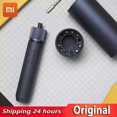 Xiaomi mijia HOTO straight handle electric screwdriver with 12 bits rechargeable electric screw driver high-quality portable