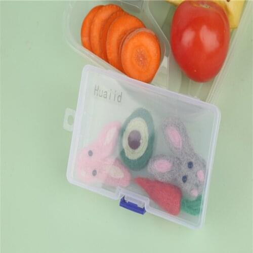 Huaiid Wool Felt Needle Handmade Pets Toy Doll DIY Cute Animal Wool Felting Package