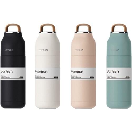 Insulated Cup With Lids Travel Coffee Mug 350ml Vacuum Flask 304 Stainless Steel Tumbler Thermos Termo Acero Inoxidable