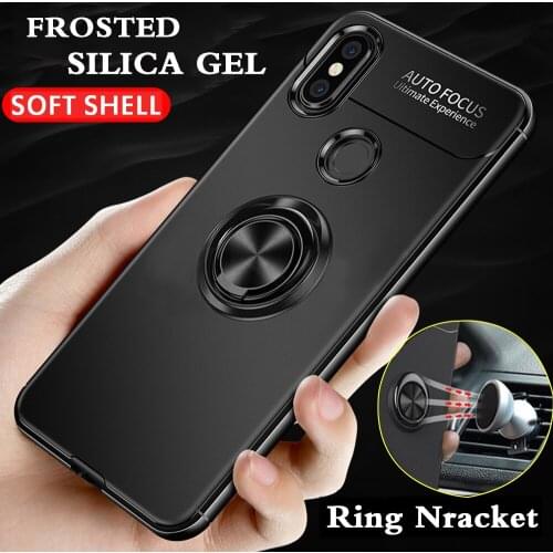 Ring Silicone Case For Samsung Galaxy S20 Ultra S10 Plus S10E Case Cover For Samsung S20 S9 S8 Plus Note 9 8 Case Magnetic Cover