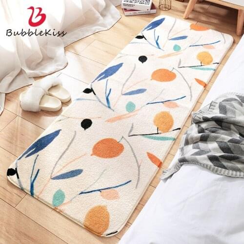 Bubble Kiss Cartoon Cashmere Carpets Modern Animal Printed Non-Slip Floor Mats Home Living Room Decor Kids Bedroom Area Rugs