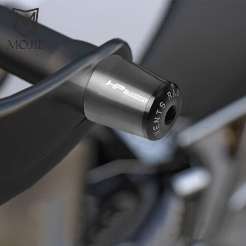 7/8" 22mm Motorcycle Handlebar Grips End Handle Bar Cap End Plug For BMW HP2 SPORT 2008-2011 2009 2010 Handlebar Grips End