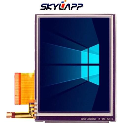 Original 3.5'' inch LQ035Q7DH06 Complete LCD screen touch panel for Symbol MC50,MC70,MC7090,MC5040 GPS LCD screen Free shipping