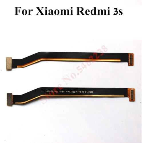 Original USB Motherboard Connector For Xiaomi Redmi 3S mainboard Data transmission tape Date Display Flex Cable Replacement
