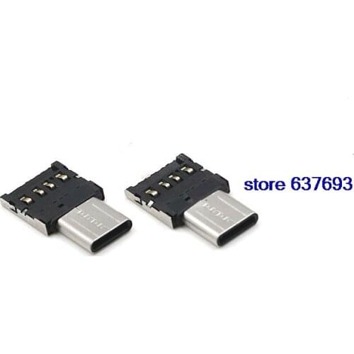OTG Type C to USB2.0 Data and Charging Adapter Connector