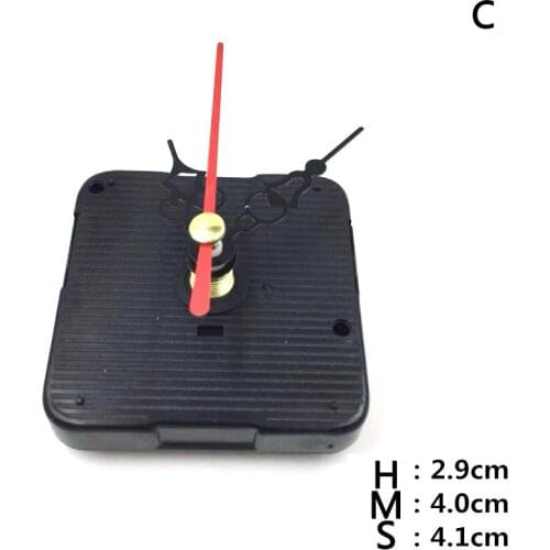 Hanging DIY Quartz Watch Silent Wall Clock Movement Quartz repair Movement Clock Mechanism Parts with needles 1 set