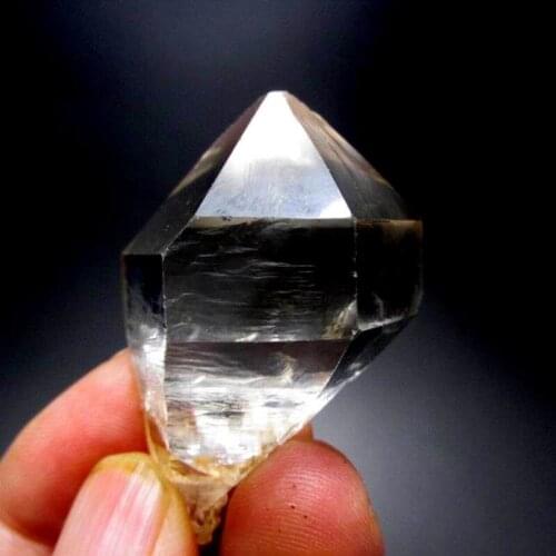 35g Breathtahing Water Clear Herkimer Diamond Quartz - crystals and stones healing Mineral specimen Home Decor feng shui L1225