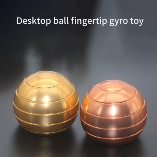 Medium Desktop Spherical Rotating Gyroscope Desktop Decompression Toy Kinetic Desk Toys Kinetic Optical Illusion Balls Toy