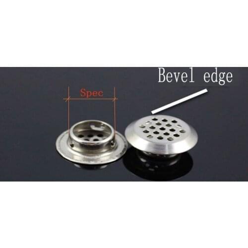 19 mm Cabinet Air Vent Steel Flat Carpet Steamers,ventilation perforation round louver Cupboard more 3/4",1",1.2",1.4",2"