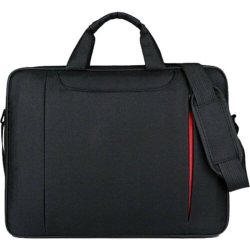 15.6 Inch Ultra-thin Notebook Storage Shoulder Bag Business Travel Carrying Case Handbag for Laptop PC Computer Accessories
