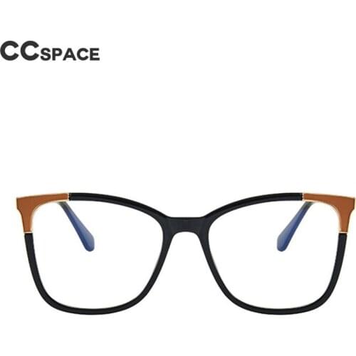 46964 Anti Blue Light Optical Glasses Frames Women Cat Eye TR90 Spring Leg Fashion Computer Eyeglasses