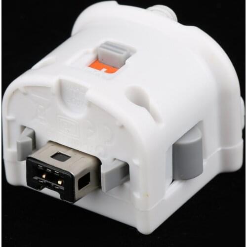 White Motion Plus External Sensor Adapter for Wii Remote Controller