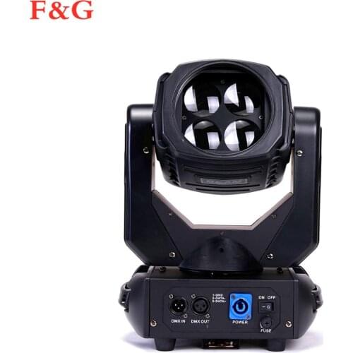 F&G LED Super Beam 4x25W Professional Stage Lighting Perfect Lighting Effect Good For Stage DJ And Home Party