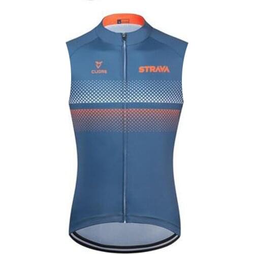 Summer Mens Cycling jersey Sleeveless Tops Pro team Bicycle Clothing Breathable Racing Vest Quick Dry Bike Shirt Sports Uniform