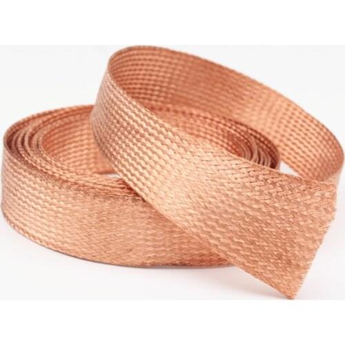 Hifi cable sleeve wire 6mm 8mm 10mm 15mm Shielding Sheathing Auto Wire Harnessing Pure copper Braided DIY Cable Sleeves