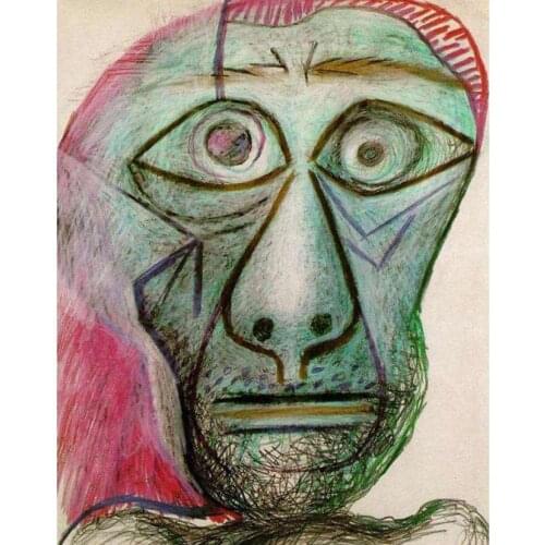 New hot 5d diy diamond painting Abstract Monkey face 3D rhinestones pictures mosaic embroidery cartoon home decoration kids gift