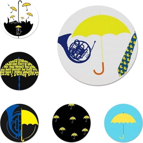 New Arrival America sitcom how i met your mother Badge Brooch Pin Accessories For Clothes Backpack Decoration gift 58mm