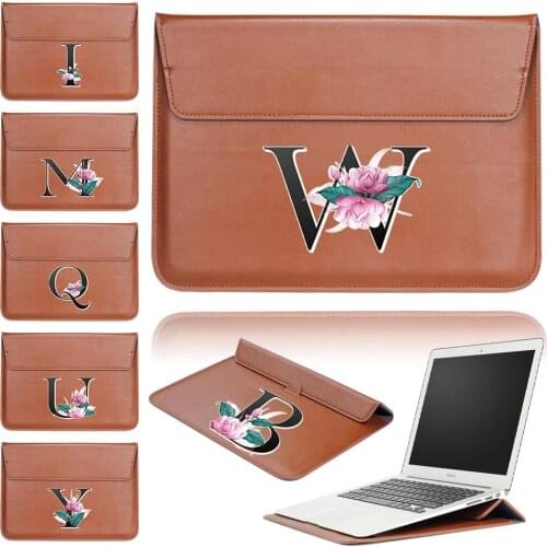 Portable Laptop Sleeve Bag 11" 12" 13" 15" 15.6" for Apple/Huawei/Microsoft Letter Pattern Universal Notebook Case